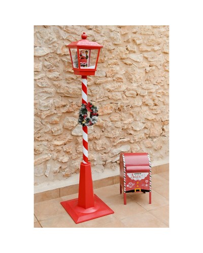 Christmas Mailbox DKD Home Decor | 28.5 x 26.5 x 52 cm | Yellow, White, Black, Red | Festive Christmas Decoration
